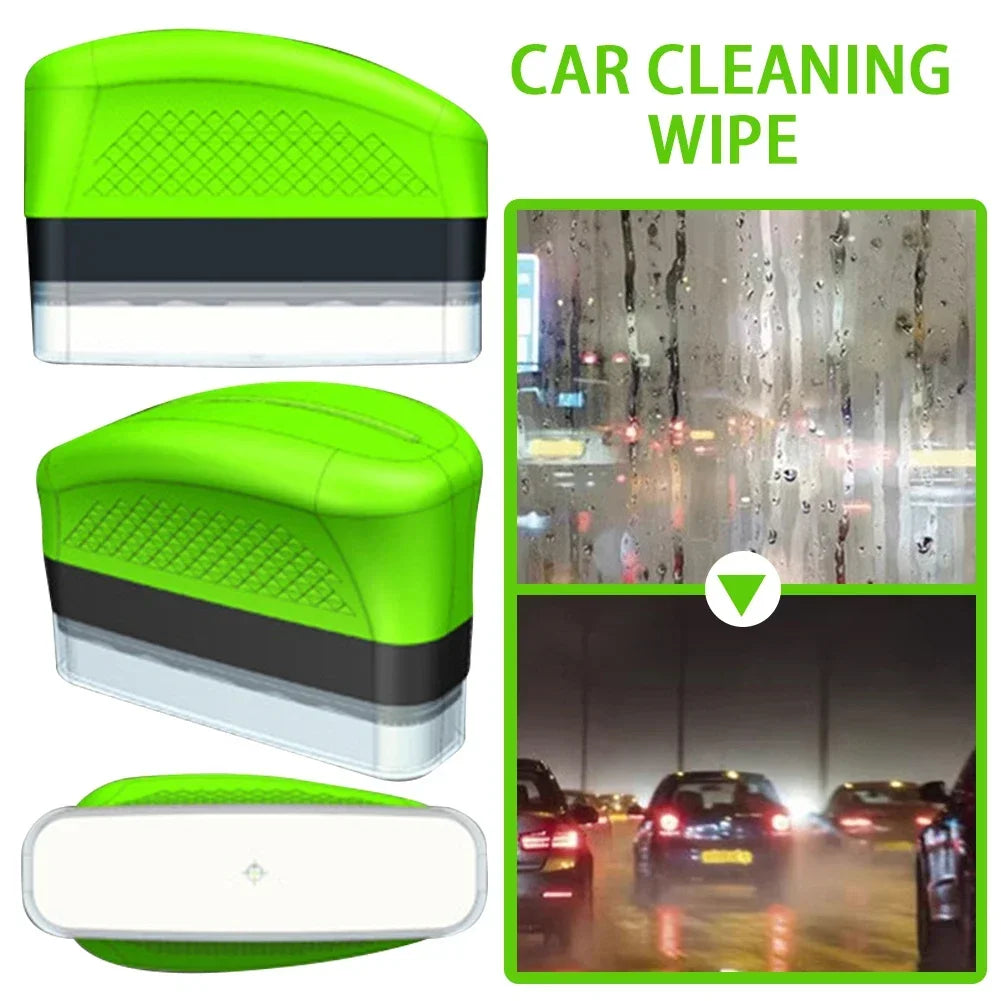 150ml Auto Windshield Anti-rain Anti-fog Oil Film Coating Agent Car Window Rearview Mirror Cleaning and Maintenance Brush Tools
