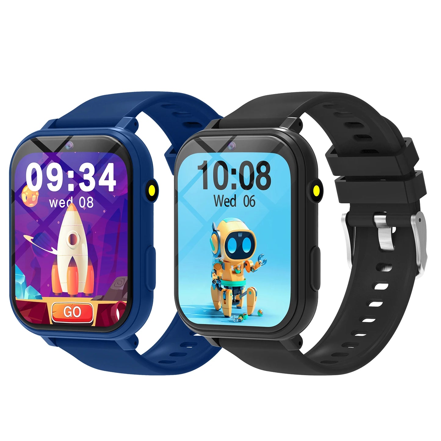 New Kids Smartwatch Games HD Front Camera Sleep Monitoring Flashlight Electronics Touch Screen Alarm Calculator Gift Boys Girls
