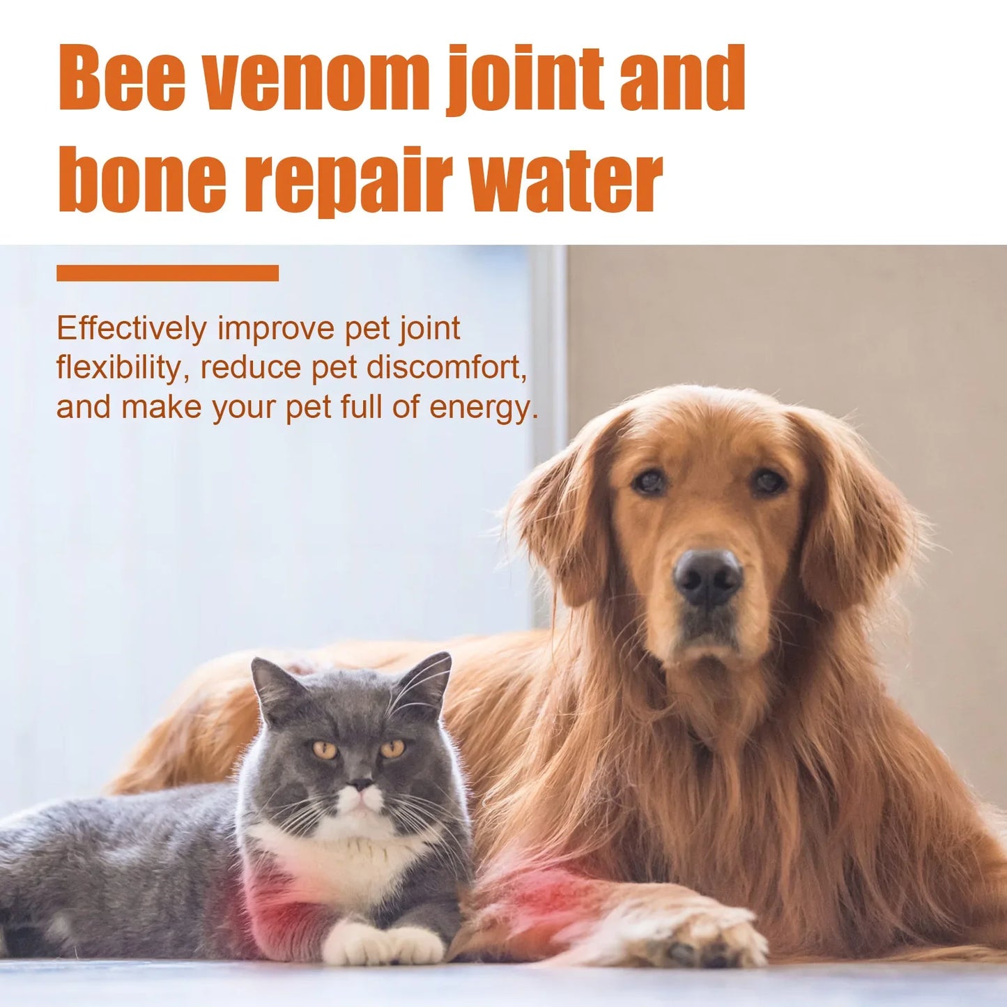 Pet Joint Care Drops Bone Deformities Healing Relieves Discomfort Joint Repair Supplement Anti Itching Dog Joint Caring Solution