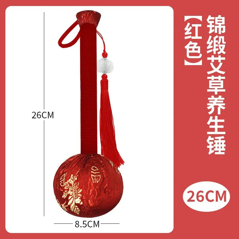 Traditional Chinese Health Hammer- Warm Compress+Meridian Tapping, Reduces Joint Pain/Enhances Relaxation