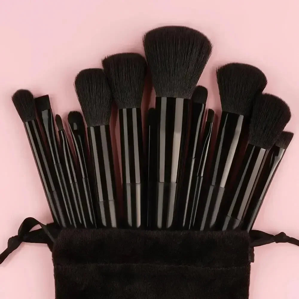 Professional Makeup Brush Set - Soft Fluffy Cosmetic Brushes for Foundation, Powder, Eyeshadow & Blending , Beauty Tools