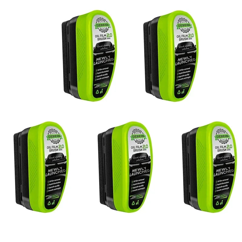 Car glass oil film wipe, front windshield side window, oil removal, dirt removal, coating, crystal plating, strong cleaning