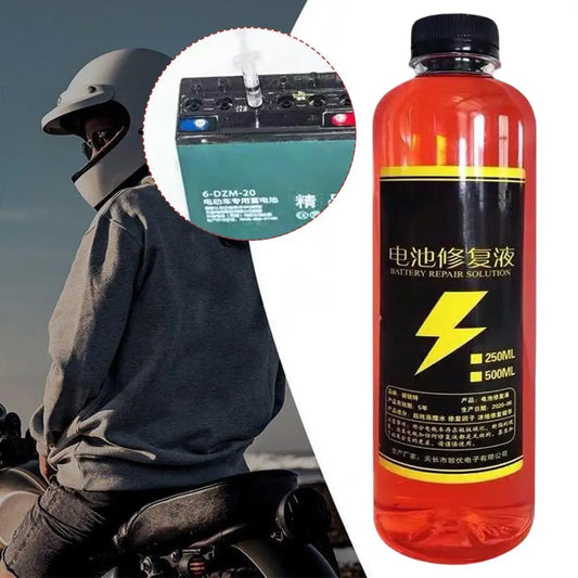500ml Car Battery Repair Liquid Solution Battery Acid Solution For Battery Renewal Acid Battery Restore Liquid Terminal Cle