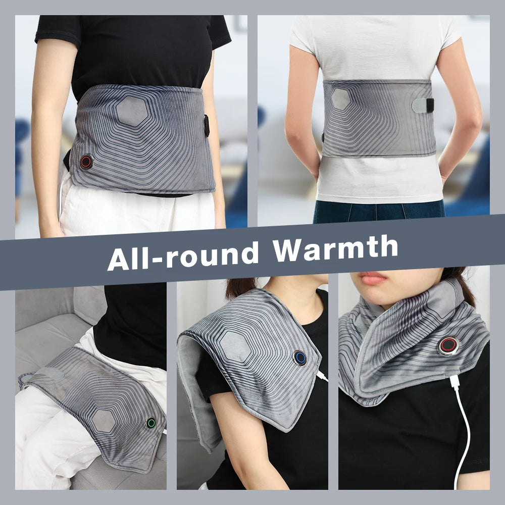 3 Levels Graphene Heating Uterus Warming Belt Menstrual Heating Pad For Menstrual Cramp Lumbar Uncomfortable Health Care