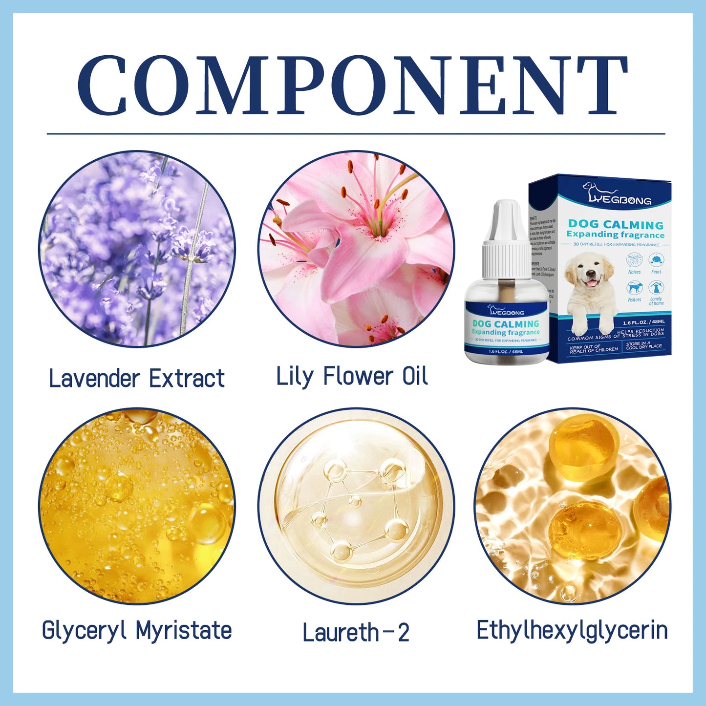 Pet Emotion Care Liquid: Calming and Soothing Care Liquid to Relieve Anxiety in Cats and Dogs