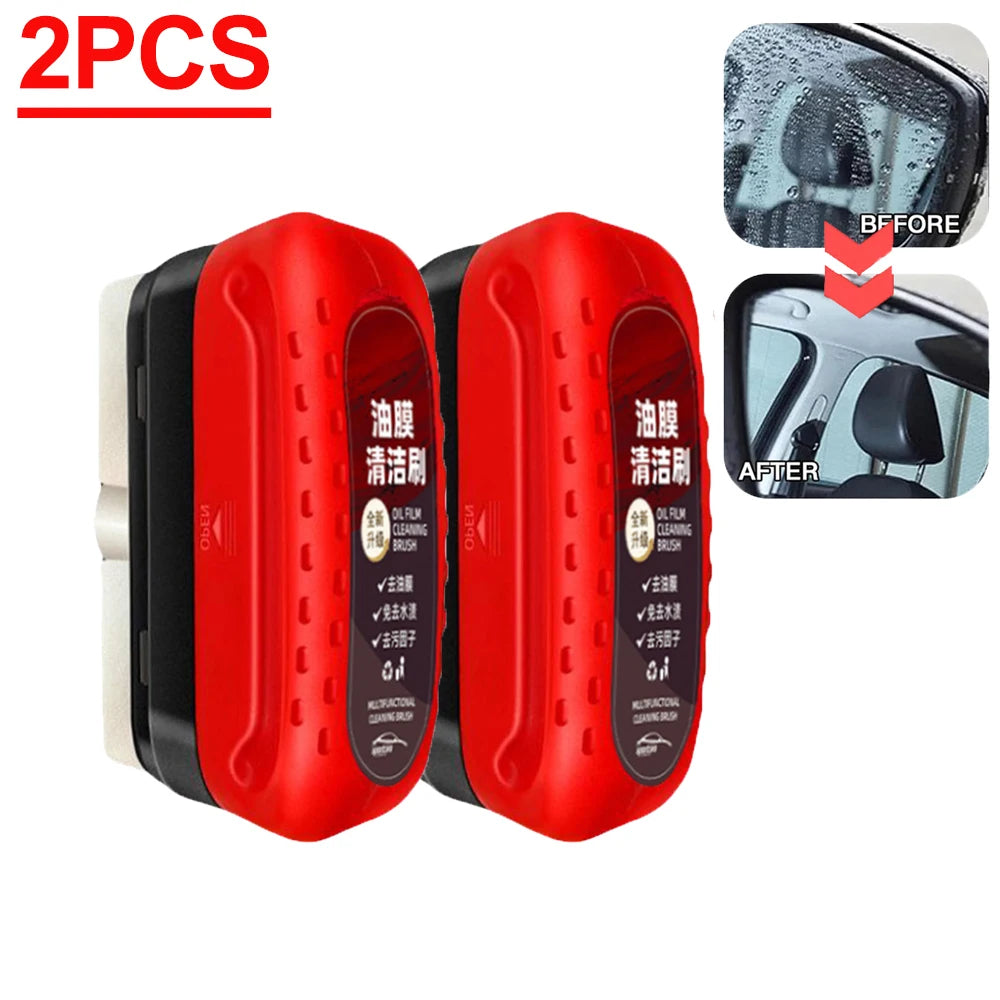 120ml Car Glass Oil Film Remover Glass Polishing Compound Windshield Cleaner Car Glass Polishing Clear Window Auto Detailing