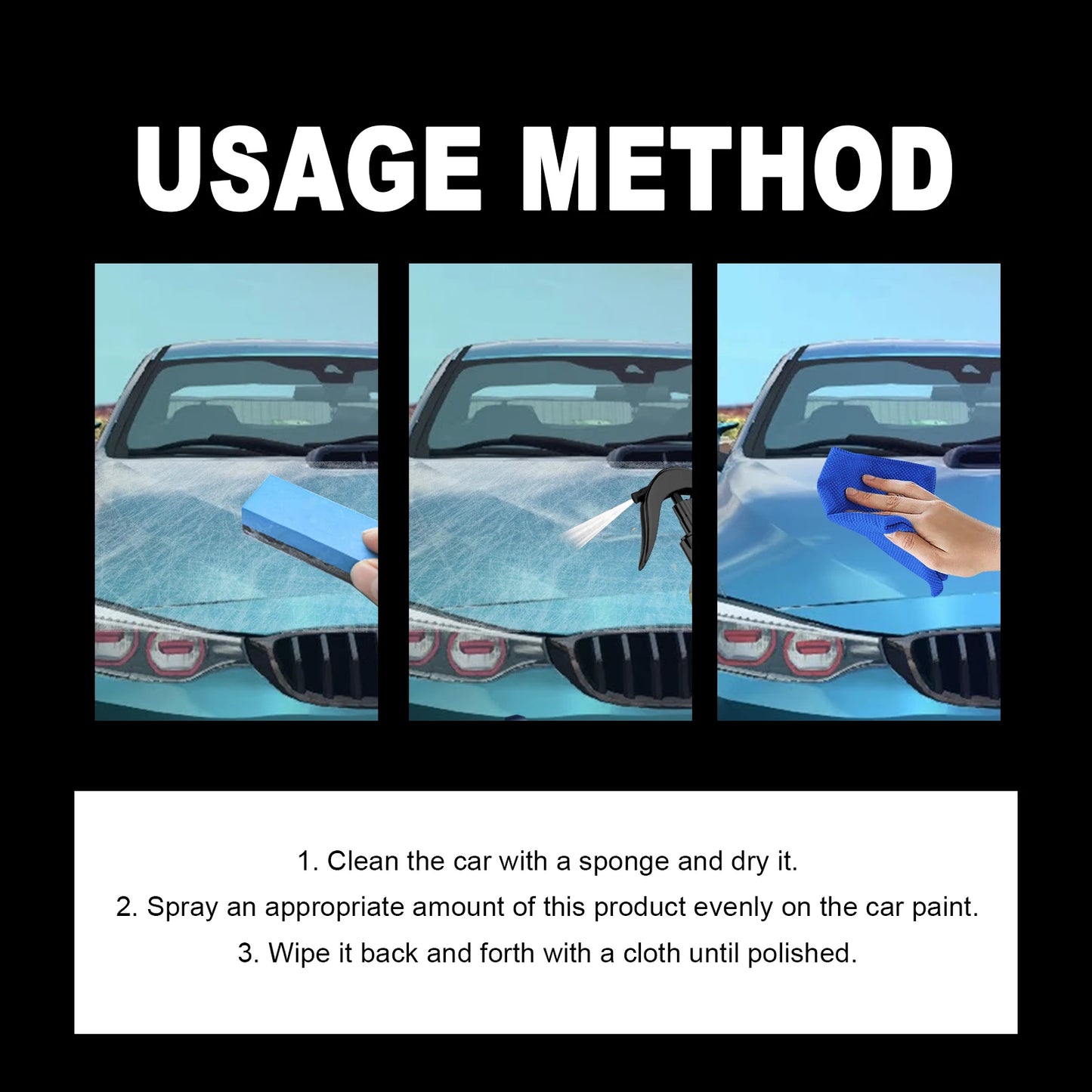 Car Coating Spray Protective Car Eco-friendly Dust Proof Polishing Protection Cleaning Maintenance Nano Coating Agent For Car