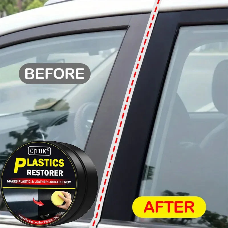 Car Plastic Restorer Back To Black Gloss Car Cleaning Products Plastic Leather Restore Auto Polish And Repair Coating Renovator