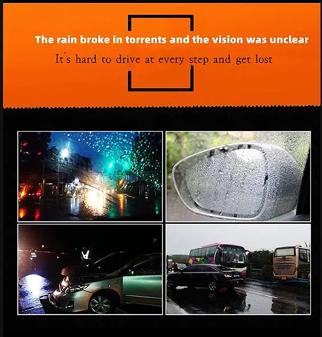 Car glass coating agent, rainproof windshield rain repellent, liquid polymer car waterproof spray, car detailing