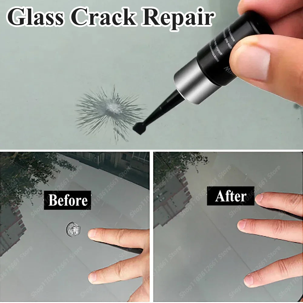 Car window crack repair kit, scratch removal, car, truck, motorcycles, broken repair, windshield, crack recovery kit