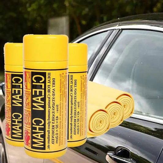 ISGTDRM Wash Car Towel Premium Quick-Dry Towel Ultra Absorbent Scratch-Free Reusable For Auto Maintenance Soft Deerskin Cloth