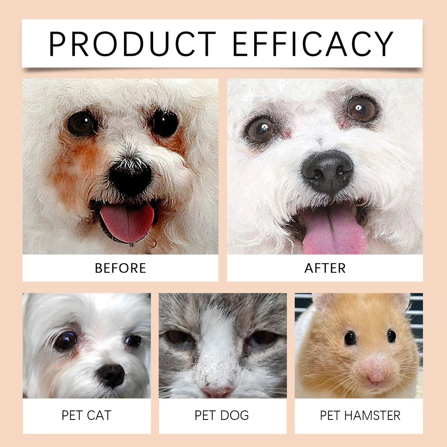 YEGBONG Pet Tear Stains Remover Balm 30g Eye Dogs Eye Stain Cleaning Cream Keep Drying Prevent Pigmentation Reduce Tear Marks