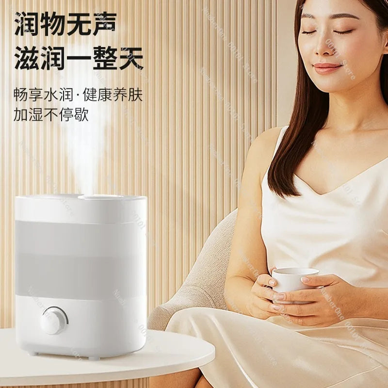 2025 New Ultrasonic Humidifier for Home,Silent Operation,Air Humidifier for Bedroom&Office,Effective Water Addition