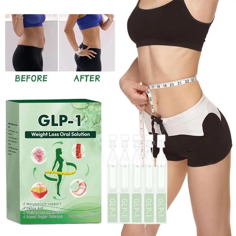 10/5/3Box GLP-1 Oral Solution Metabolism Booster Weight Management Detox Sterile Health Nutrition And Health Care Body Care