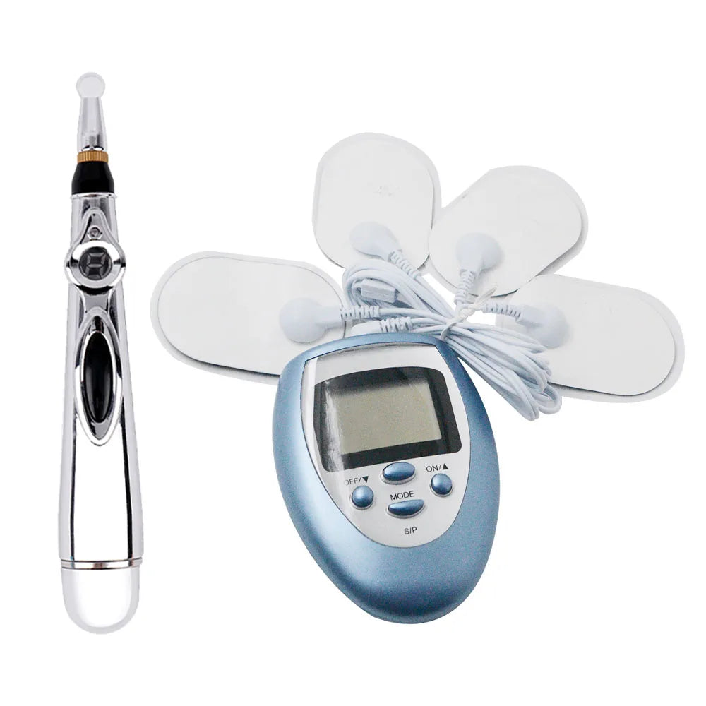 EMS TENS Unit Health Herald Digital Therapy Machine Acupuncture Pen Meridians Laser Meridian Energy Body Massage Pen Health Care