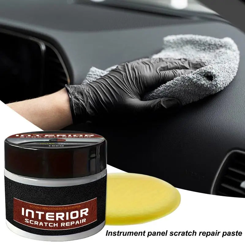 Car Dashboard Scratch Repair Paste Auto Interior Panel Wax Coating Car Interior Scratch Repair Wax for Car Interior Restorer