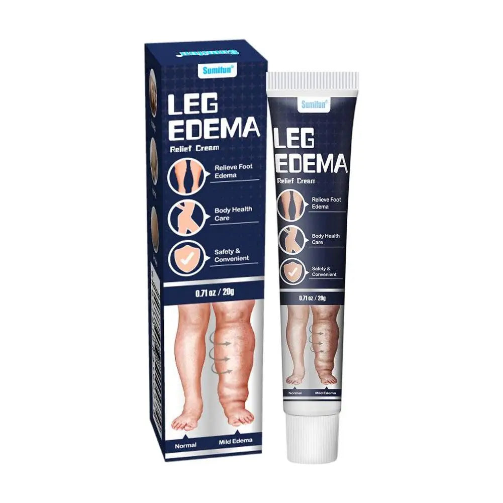 Anti Edema Foot Cream Foot Massage Health Care Cream Effective Alleviation Varicose Veins Arm Leg Swelling Pain Relaxing Cream