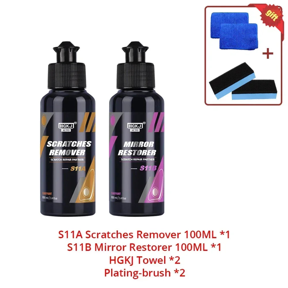 100/300ml Automotive Scratch Removal Kit car Care Polishing Liquid Wax Anti-scratch Repair Agent Paint Details Parts Cleaning