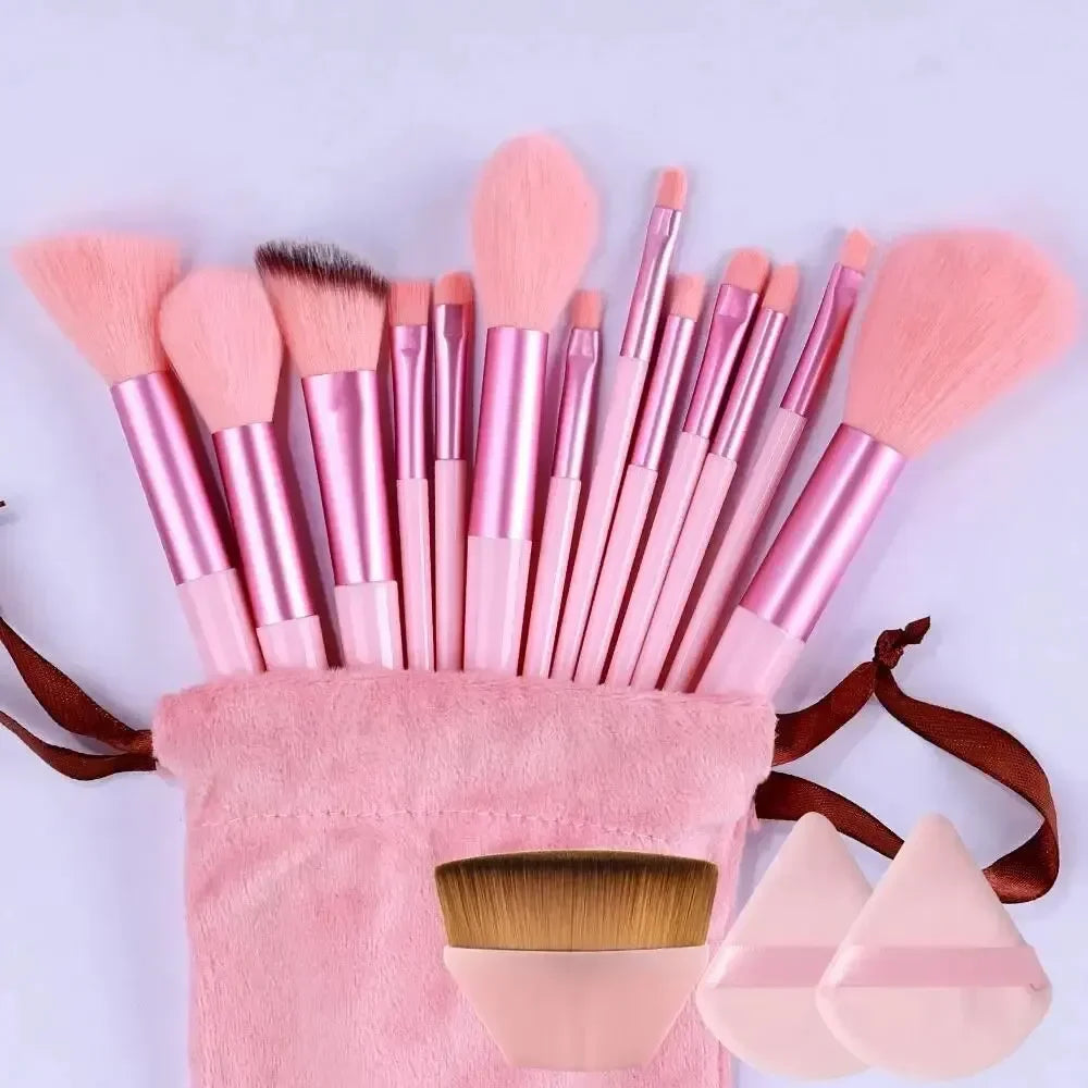 Professional Makeup Brush Set - Soft Fluffy Cosmetic Brushes for Foundation, Powder, Eyeshadow & Blending , Beauty Tools