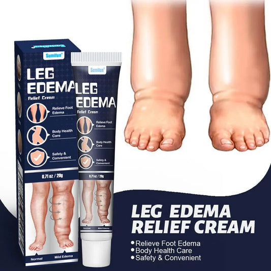 Anti Edema Foot Cream Foot Massage Health Care Cream Effective Alleviation Varicose Veins Arm Leg Swelling Pain Relaxing Cream