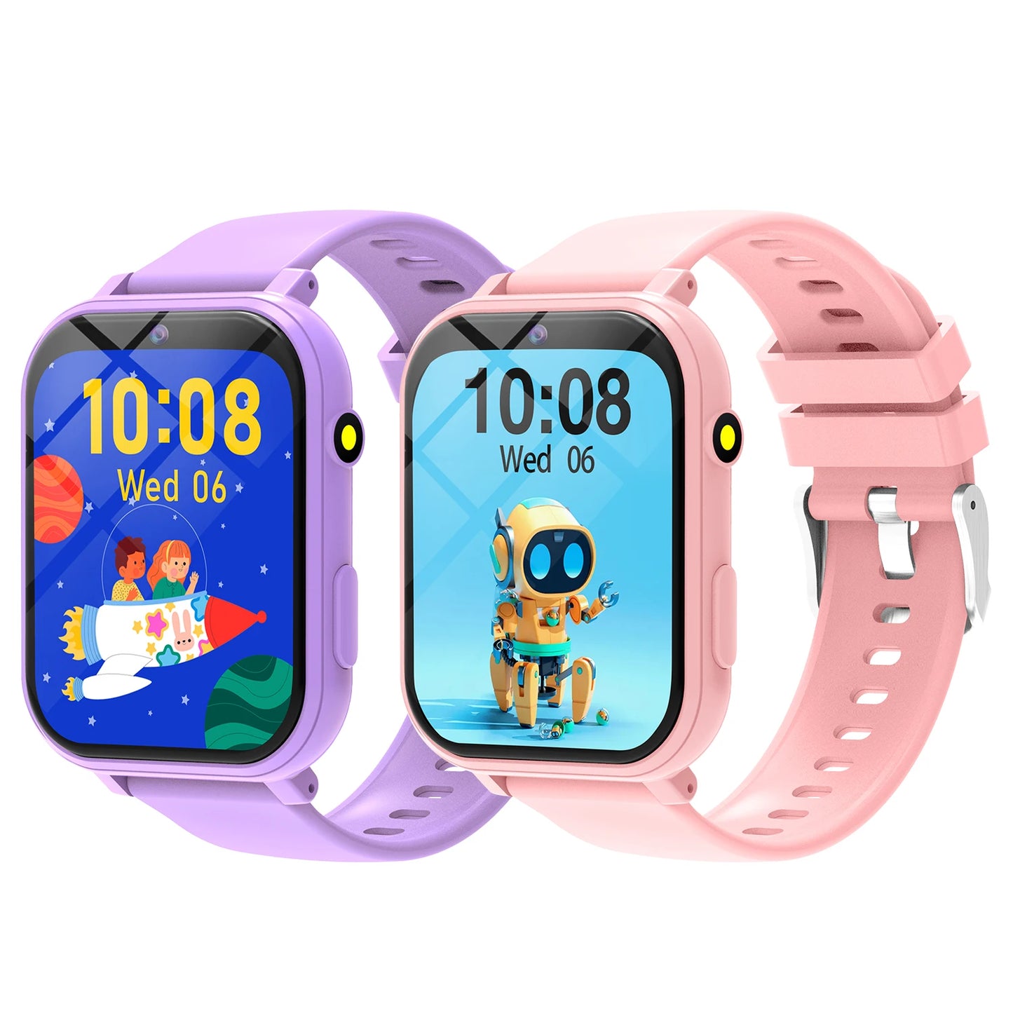 New Kids Smartwatch Games HD Front Camera Sleep Monitoring Flashlight Electronics Touch Screen Alarm Calculator Gift Boys Girls