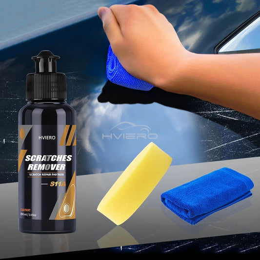 100/300ml Automotive Scratch Removal Kit car Care Polishing Liquid Wax Anti-scratch Repair Agent Paint Details Parts Cleaning