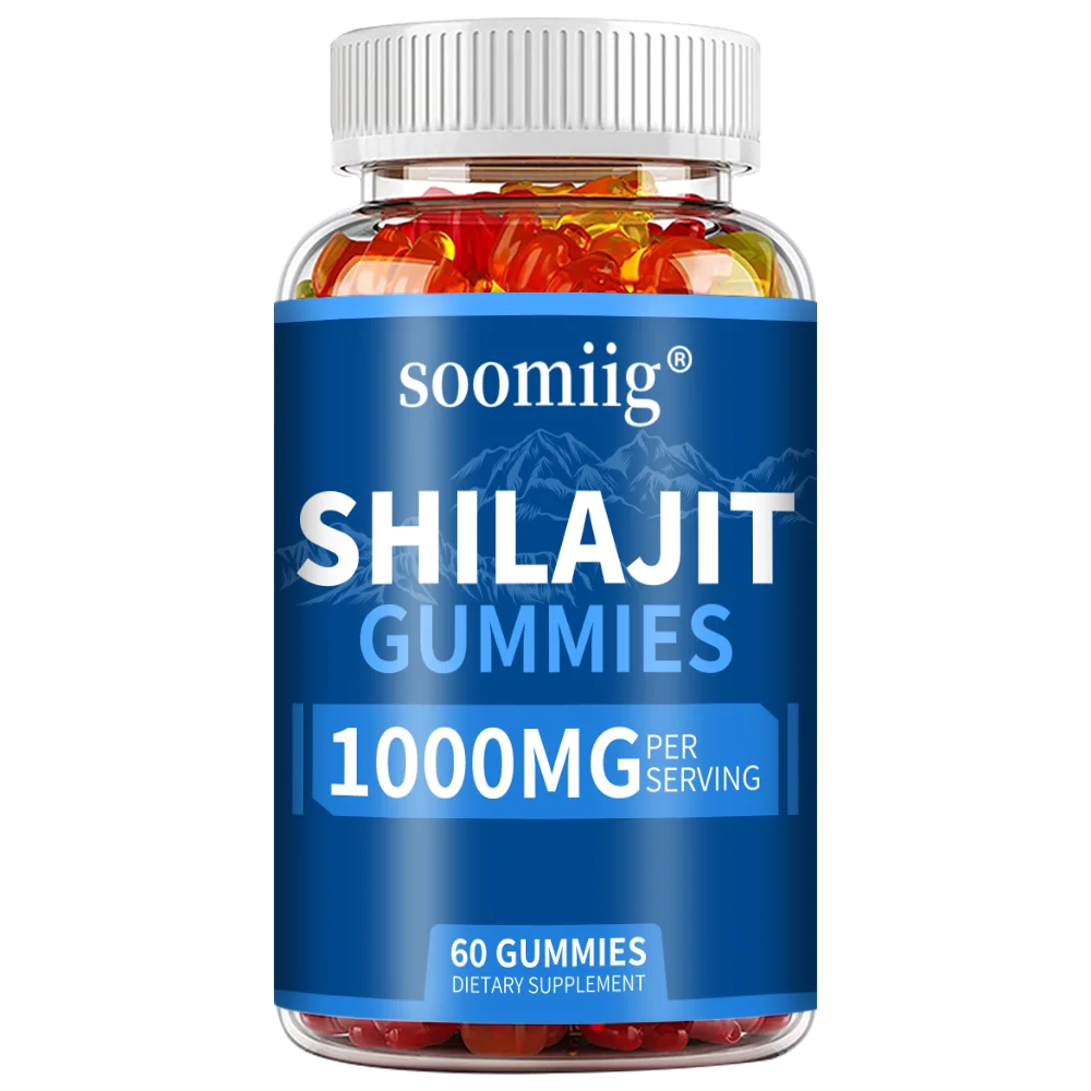 Shilajit Gummies - Stress Relief, Brain Health, Balanced Energy Levels and Anti-Aging