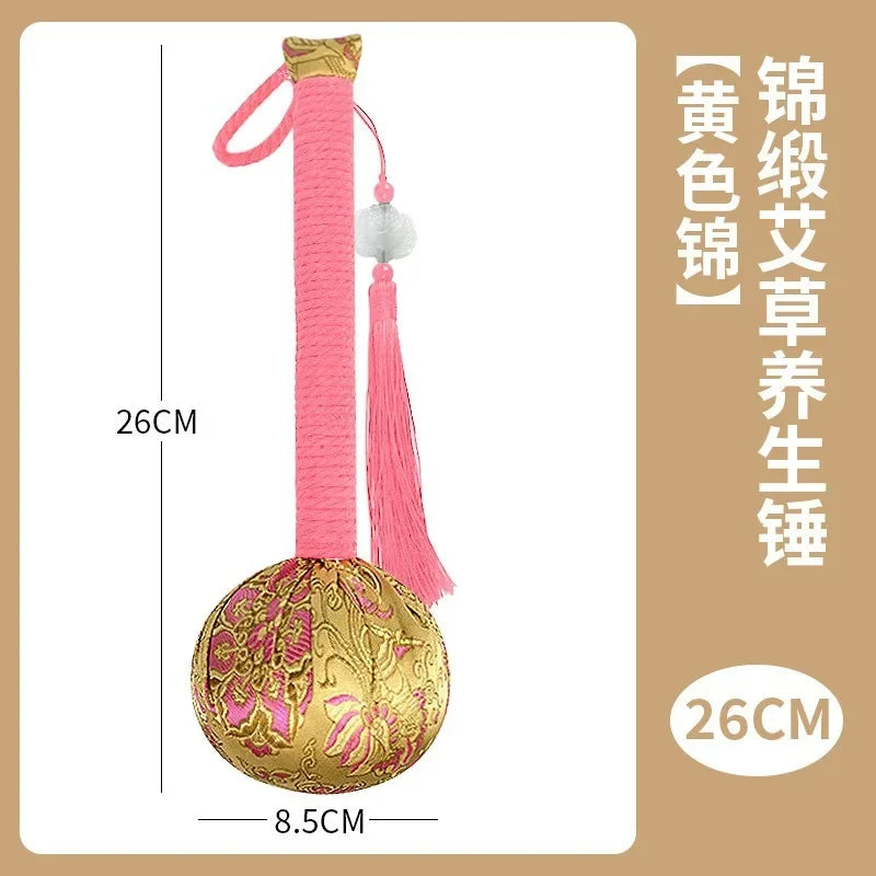 Traditional Chinese Health Hammer- Warm Compress+Meridian Tapping, Reduces Joint Pain/Enhances Relaxation