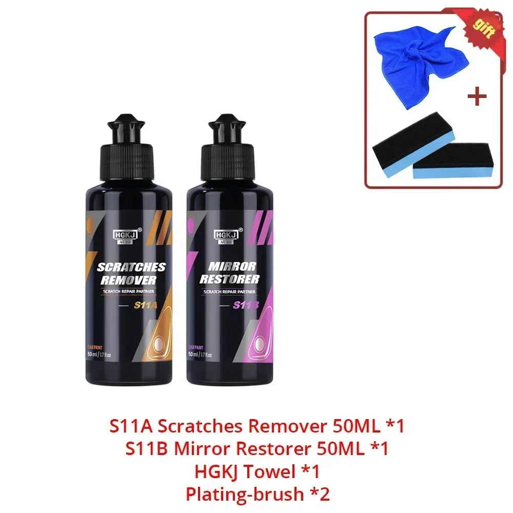 100/300ml Automotive Scratch Removal Kit car Care Polishing Liquid Wax Anti-scratch Repair Agent Paint Details Parts Cleaning