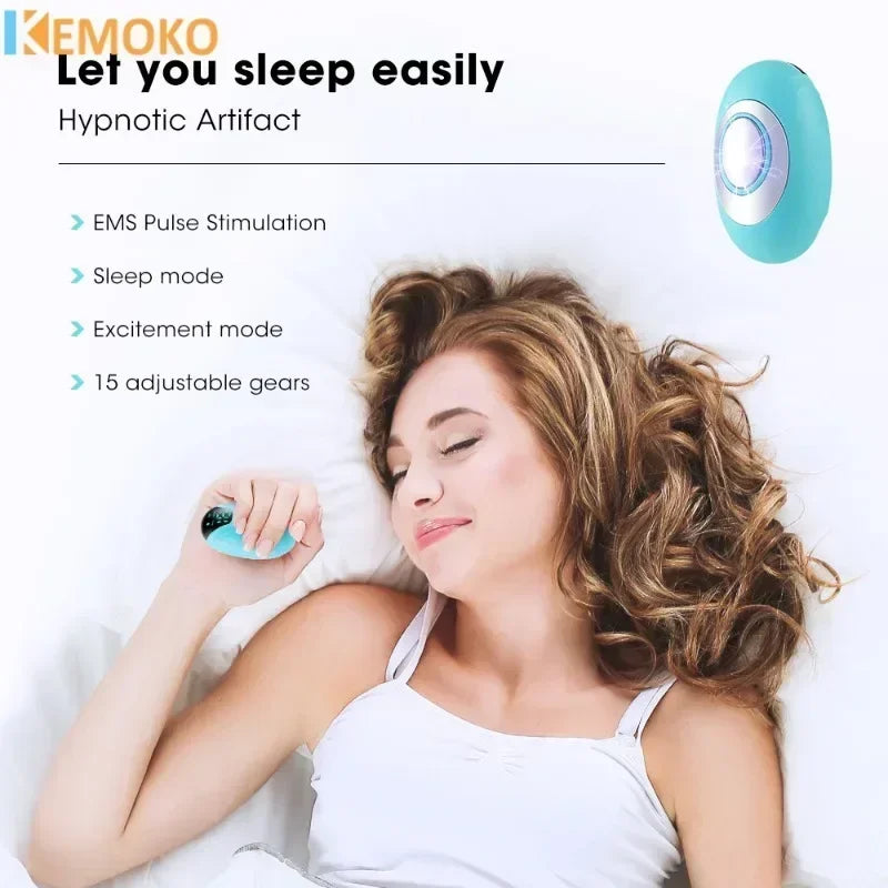 Handheld CES Sleep Aid Microcurrent Device Hypnosis Insomnia Mental Stress Pressure Relax Anxiety Eliminat Treatment Health Gift