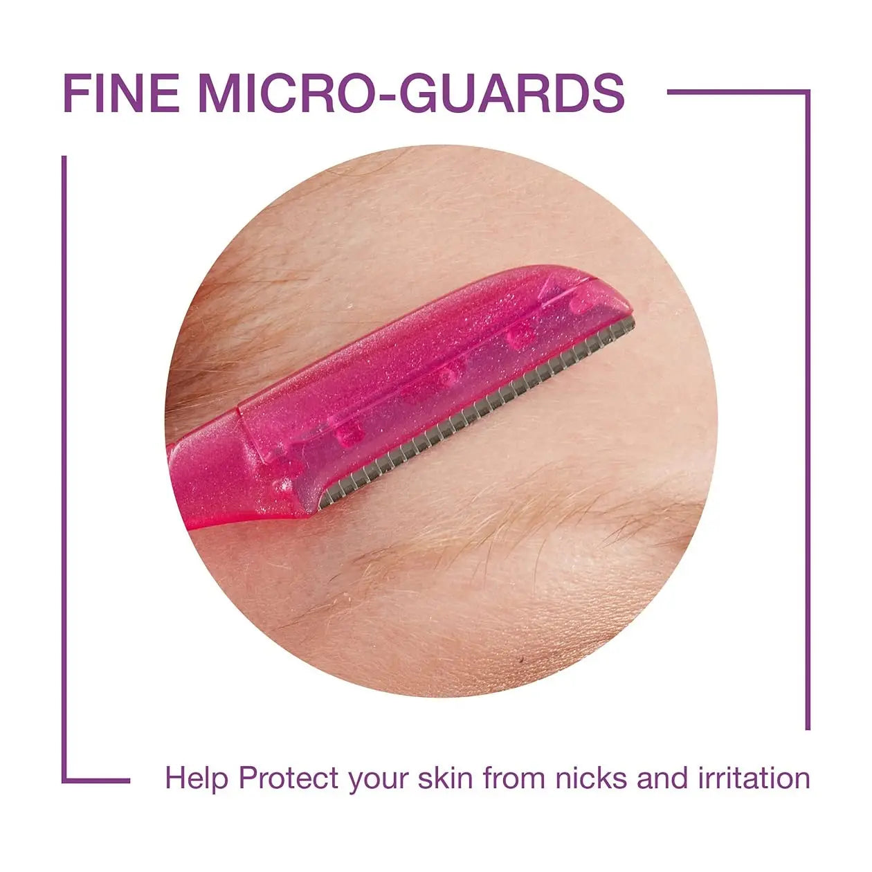 Touch Up Dermaplaning Tool With Precision Cover 3ct Dermaplane Razor Face Razors For Women Eyebrow Razor Facial Razor Dermaplani