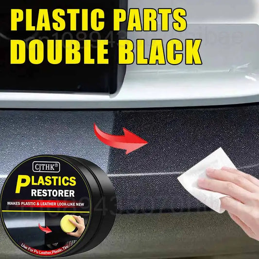 Car Plastic Restorer Back To Black Gloss Car Cleaning Products Plastic Leather Restore Auto Polish And Repair Coating Renovator