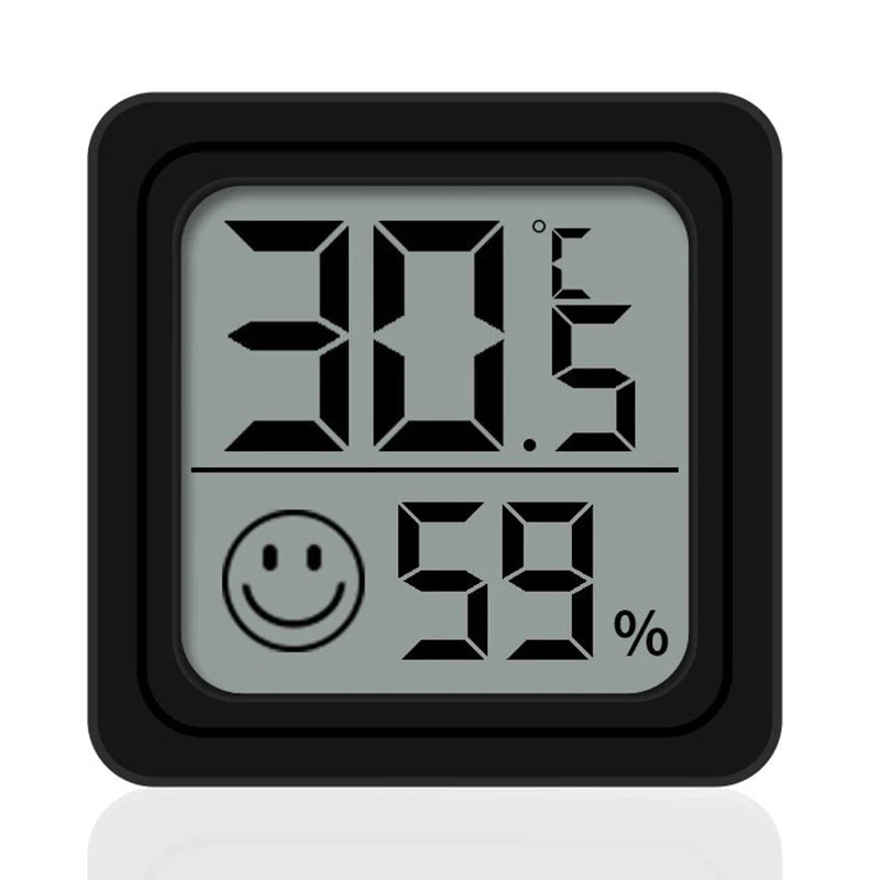 Mini LCD Digital Thermometer Hygrometer Indoor Room Temperature Humidity Meter Sensor Gauge Weather Station