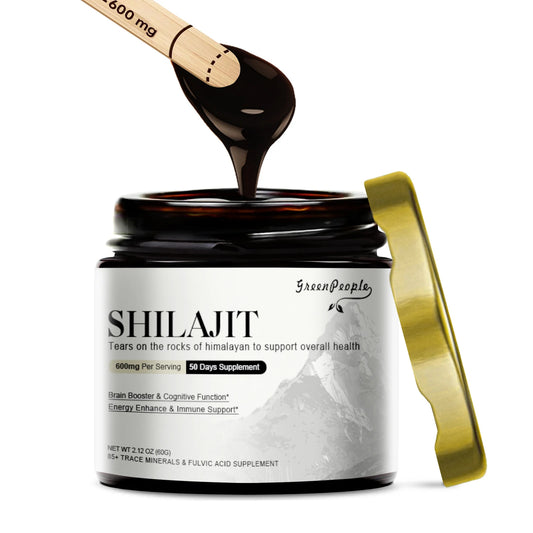 100% Pure Natural Original Shilajit Resin Himalaya Support Hormone Balance for Men & Women Support Immunity,Heart & Skin Health