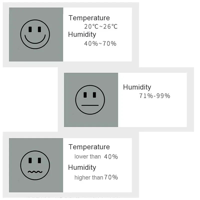 Mini LCD Digital Thermometer Hygrometer Indoor Room Temperature Humidity Meter Sensor Gauge Weather Station