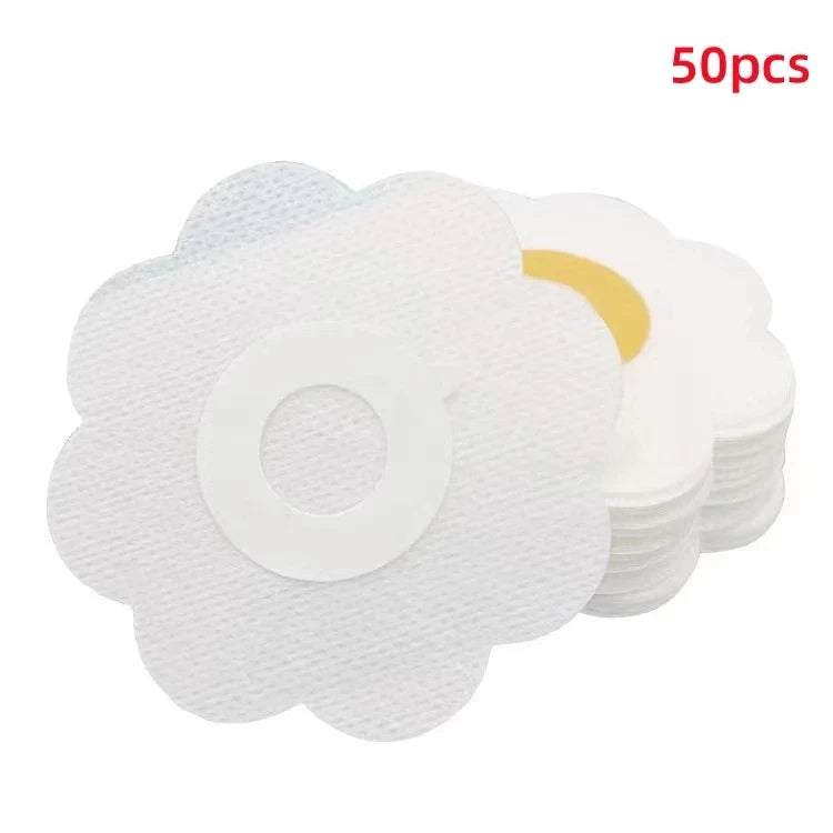 50Pcs Intelligent Moxibustion Device With 3 Gears Smoke-Free Hot Compress Magnetic Charging Relieve Acupoint Fatigue Health Care