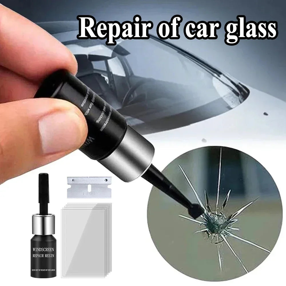 Car window crack repair kit, scratch removal, car, truck, motorcycles, broken repair, windshield, crack recovery kit