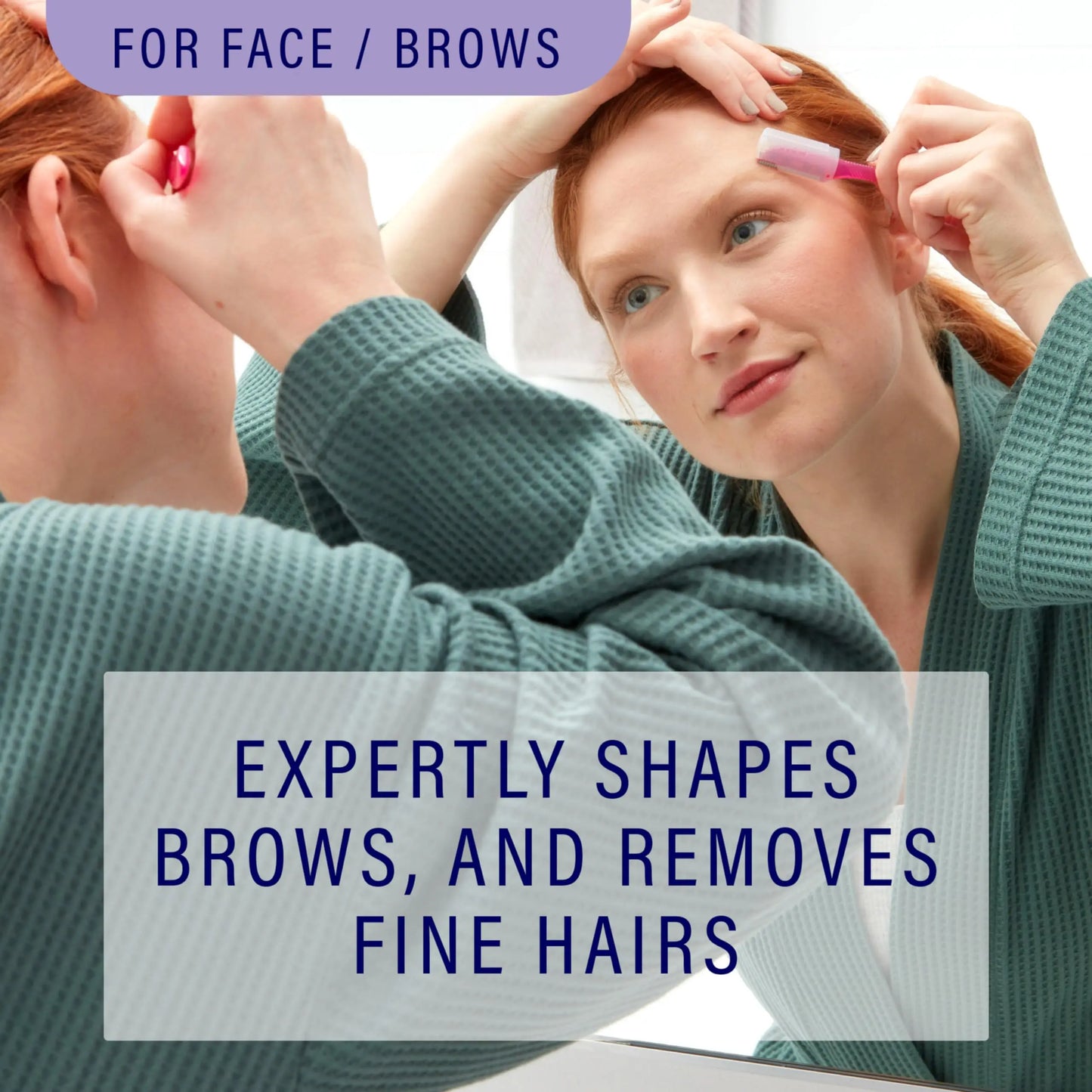 Touch Up Dermaplaning Tool With Precision Cover 3ct Dermaplane Razor Face Razors For Women Eyebrow Razor Facial Razor Dermaplani