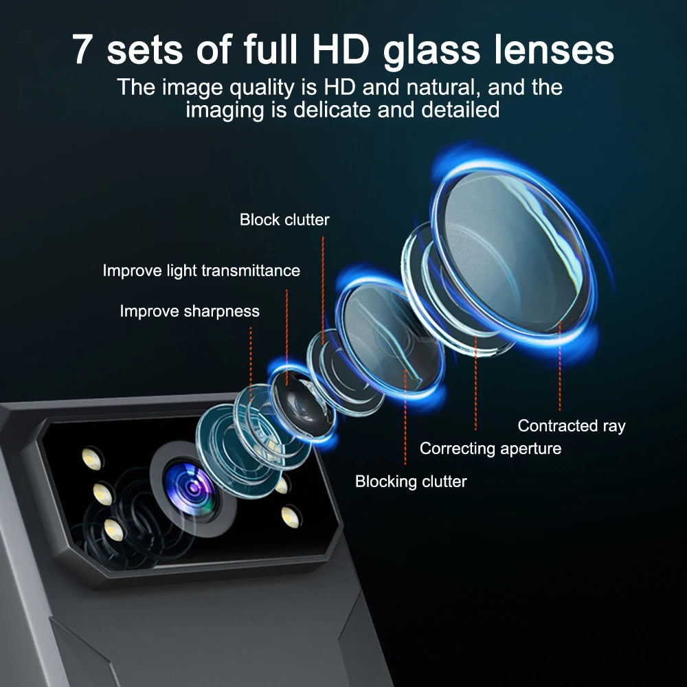 Full 4K HD Body Worn Camera Portable Law Enforcement Recorder Camera Mini Digital Night Vision Bodycam