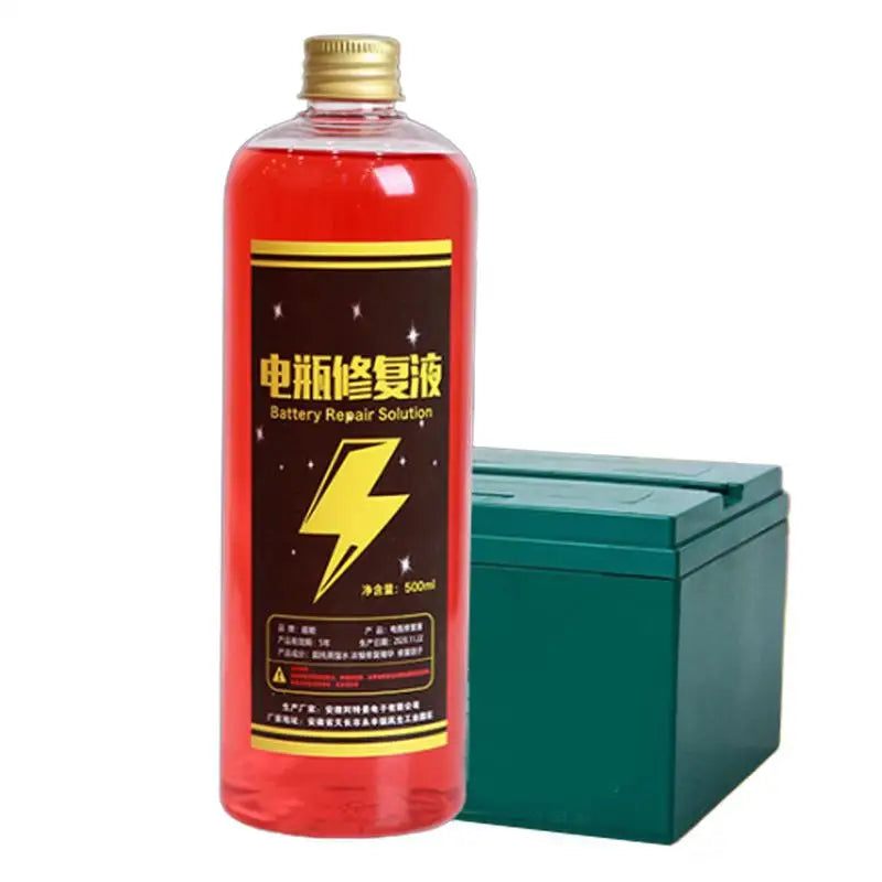 Universal 500ml Car Battery Repair Solution Safe Effective Battery Repair Fluid Refill Fluid for Electric Vehicle Motorcycle Car