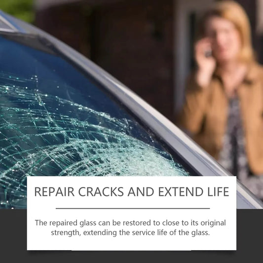 Car Glass Scratch Repair Fluid Agent Set Windscreen Window Glass Nano Scratch Crack CrackResin Repair Agent Tools Auto Accessory