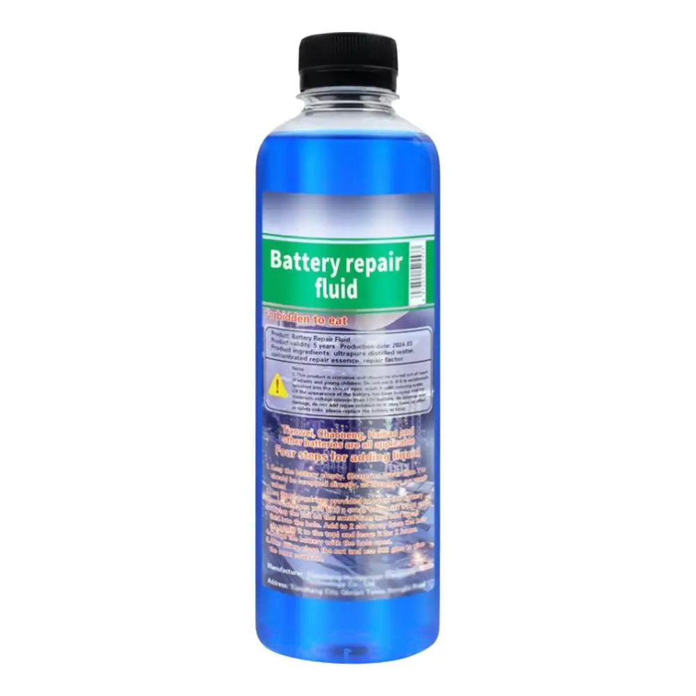 500ml Car Battery Repair Liquid Solution Battery Acid Solution For Battery Renewal Acid Battery Restore Liquid Terminal Cle