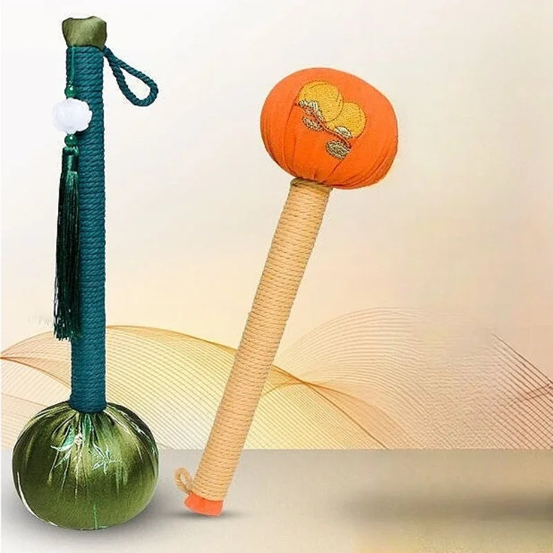 Traditional Chinese Health Hammer- Warm Compress+Meridian Tapping, Reduces Joint Pain/Enhances Relaxation