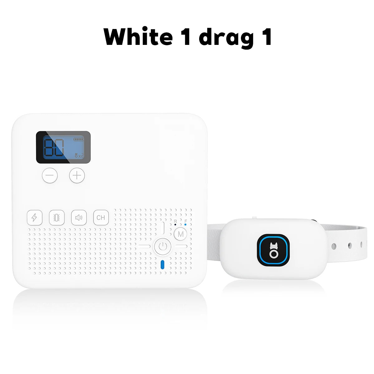 Pets Wireless Electronic Fence IPX7 Waterproof Wear Resistant Rechargeable Remote Control Electronic Fence Pet Training Collar