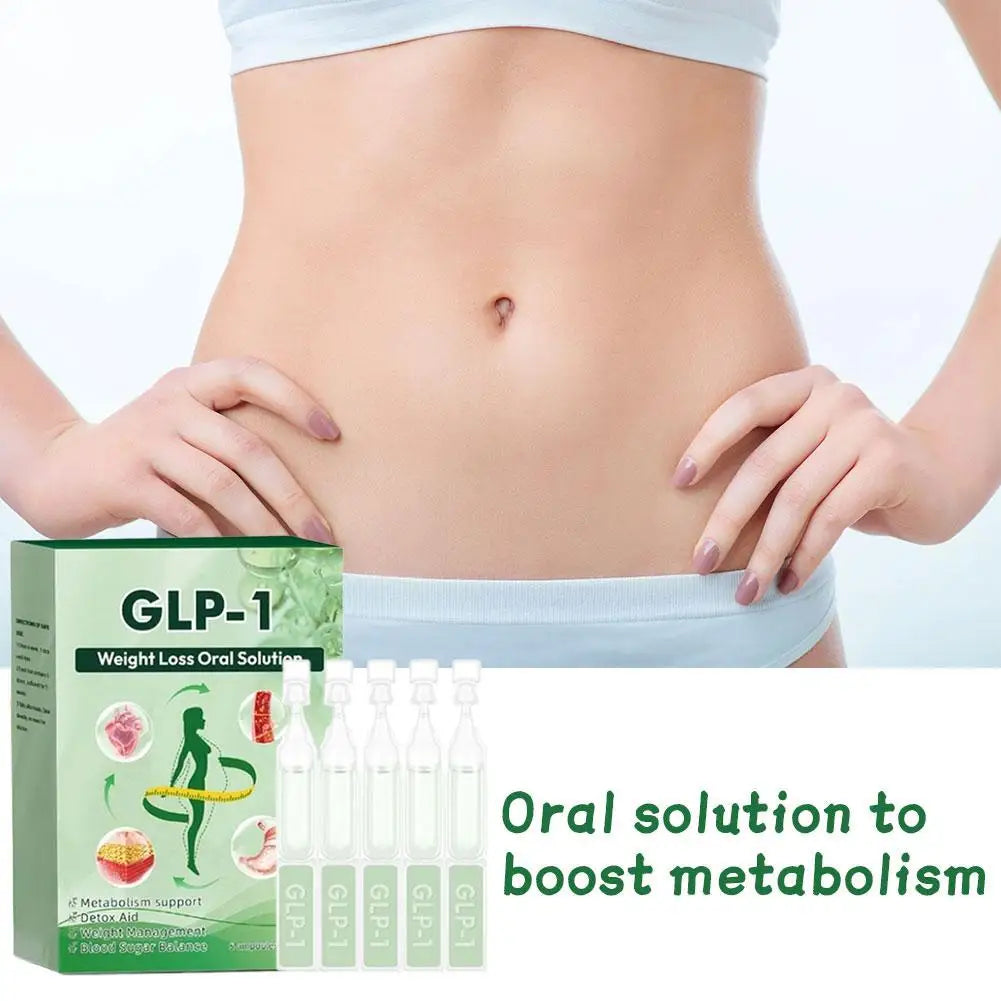 10/5/3Box GLP-1 Oral Solution Metabolism Booster Weight Management Detox Sterile Health Nutrition And Health Care Body Care