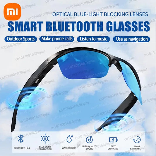 Xiaomi Bluetooth Glasses Smart Sunglasses Black Technology Call Music AI Translation Outdoor Sports Glasses Use As Navigation