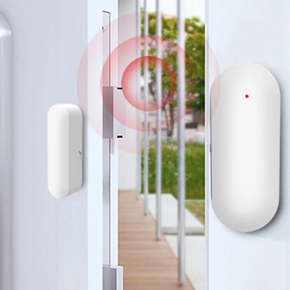 8PACKS Tuya Zigbee Door Sensor Window Detectors Magnetic Sensor Smart Home Security Protection Remote Monitor From APP