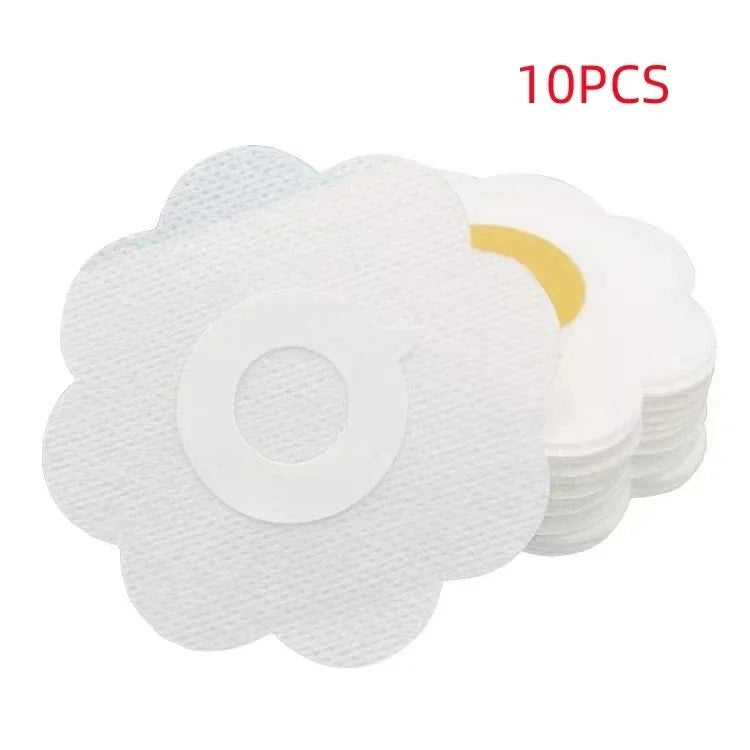 50Pcs Intelligent Moxibustion Device With 3 Gears Smoke-Free Hot Compress Magnetic Charging Relieve Acupoint Fatigue Health Care