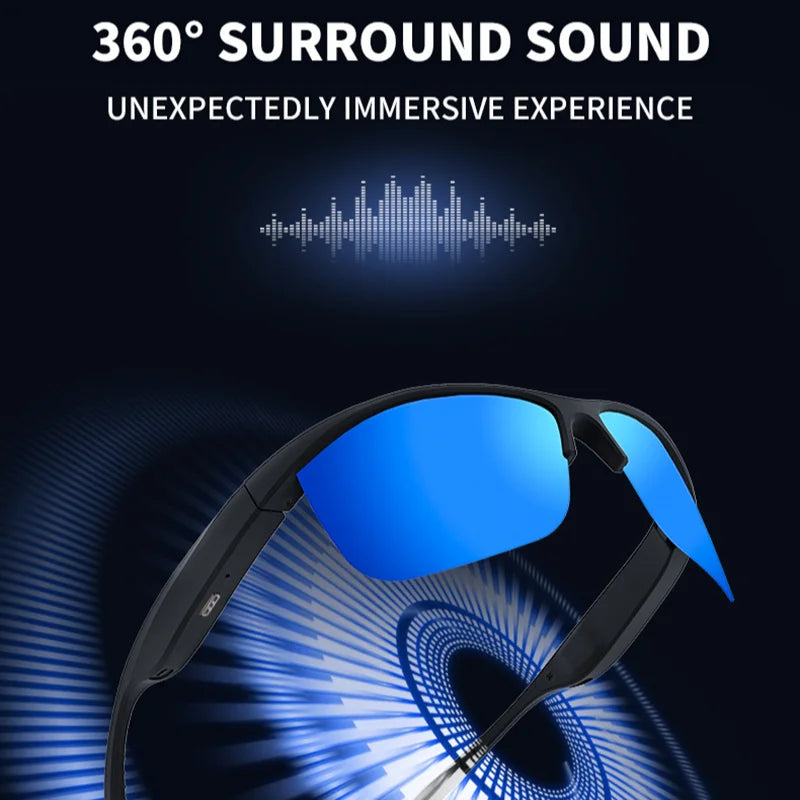 Xiaomi Bluetooth Glasses Smart Sunglasses Black Technology Call Music AI Translation Outdoor Sports Glasses Use As Navigation