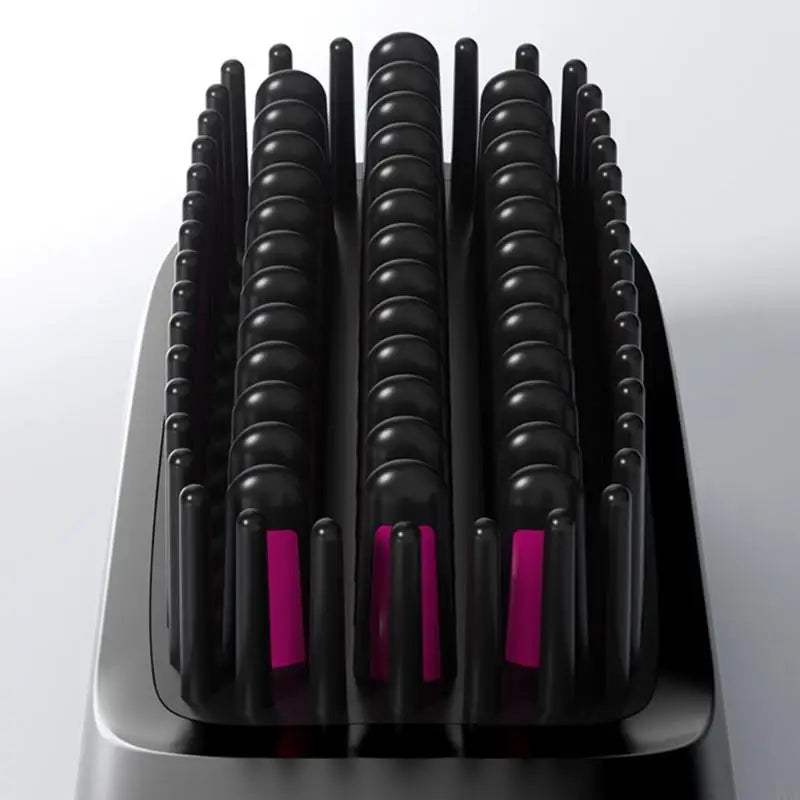 Ceramic Heated Cordless Straightening Comb For Hair Styling Fast Heating Portable Travel Friendly With Multiple Temperature